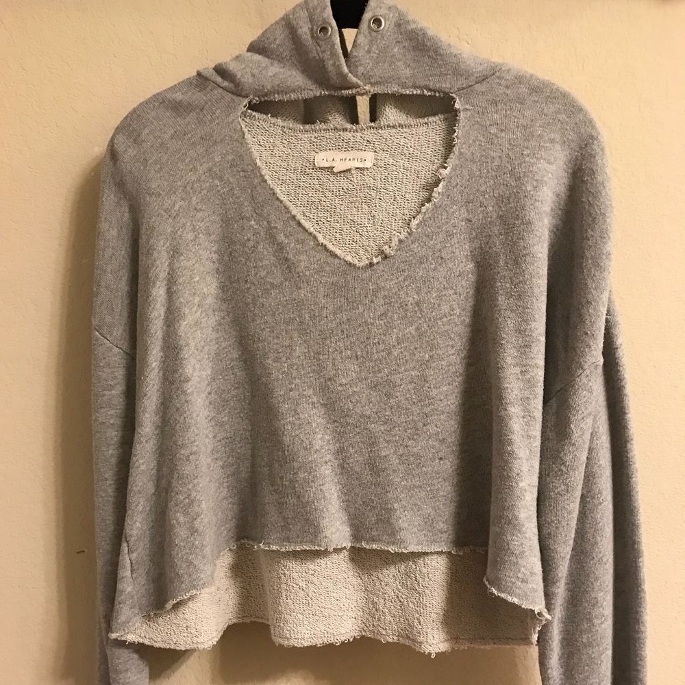 Cropped hoodie
